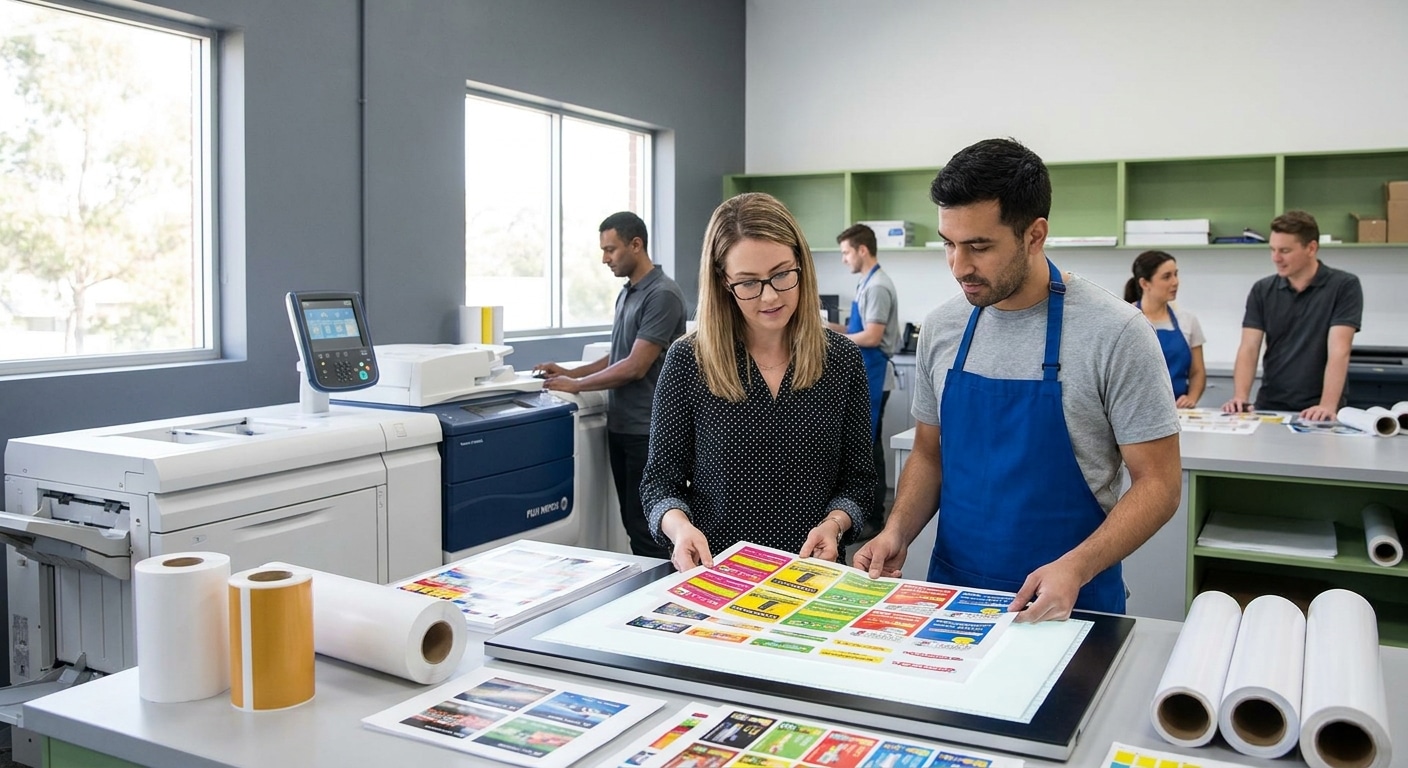 เทคโนโลยีพิมพ์ Fuji Xerox เคล็ดลับฉลากสีสด คมชัด ตรงปก - fuji-xerox-printing-tech