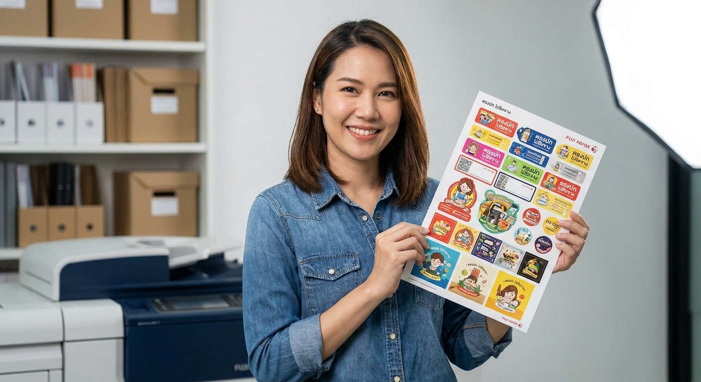 เทคโนโลยีพิมพ์ Fuji Xerox สีสดคมชัด ช่วยยกระดับแบรนด์ SME - fuji-xerox-printing-tech