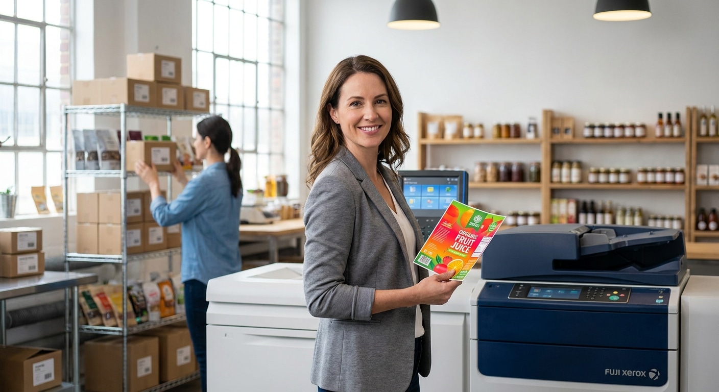 ไขความลับเครื่องพิมพ์ Fuji Xerox พิมพ์ฉลาก SME สีสดไม่เพี้ยน - fuji-xerox-printing-tech-color