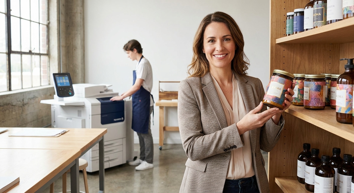 นวัตกรรม Fuji Xerox: พิมพ์ฉลากสีสด คมชัด ยกระดับแบรนด์ SME - fuji-xerox-printing-tech-sme