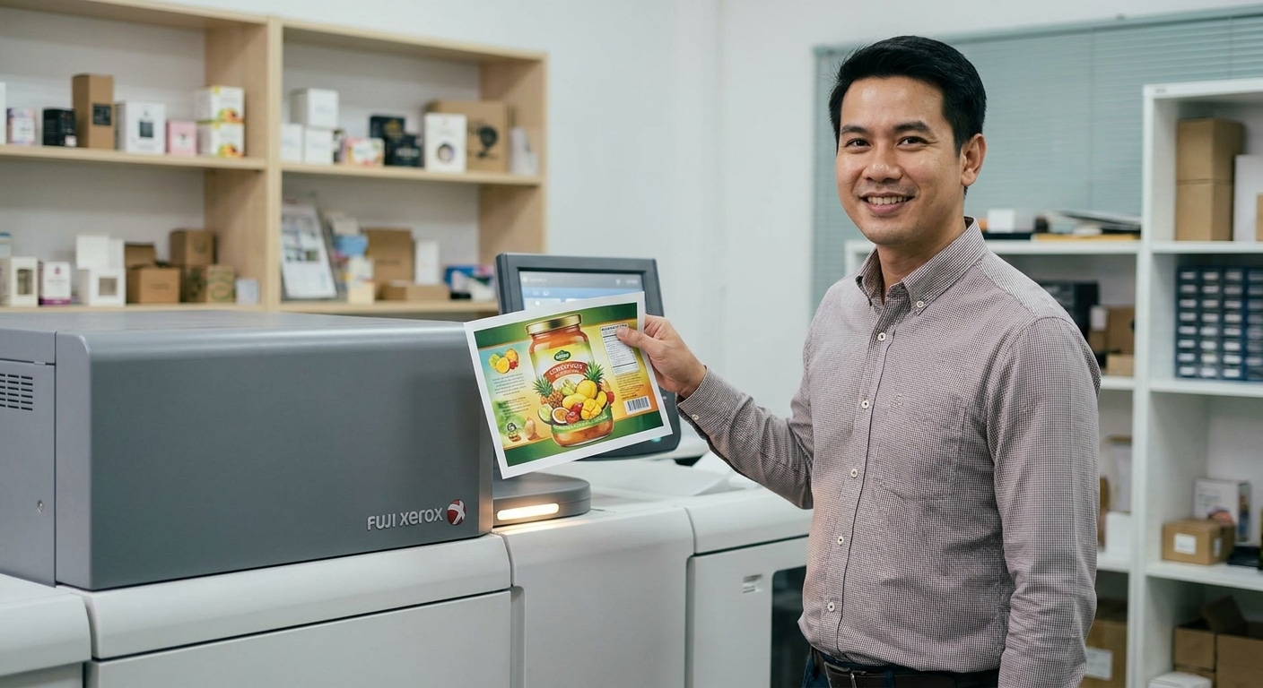 เจาะลึกเทคโนโลยี Fuji Xerox พิมพ์ฉลาก SME สีสดคมชัด - fuji-xerox-printing-tech-sme