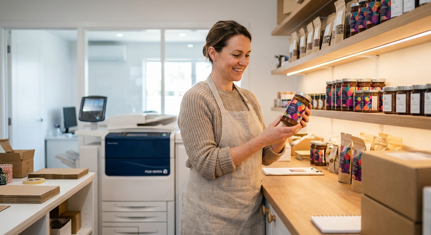 นวัตกรรม Fuji Xerox ยกระดับฉลากสินค้า SME ให้ดูพรีเมียม - fuji-xerox-printing-tech-sme