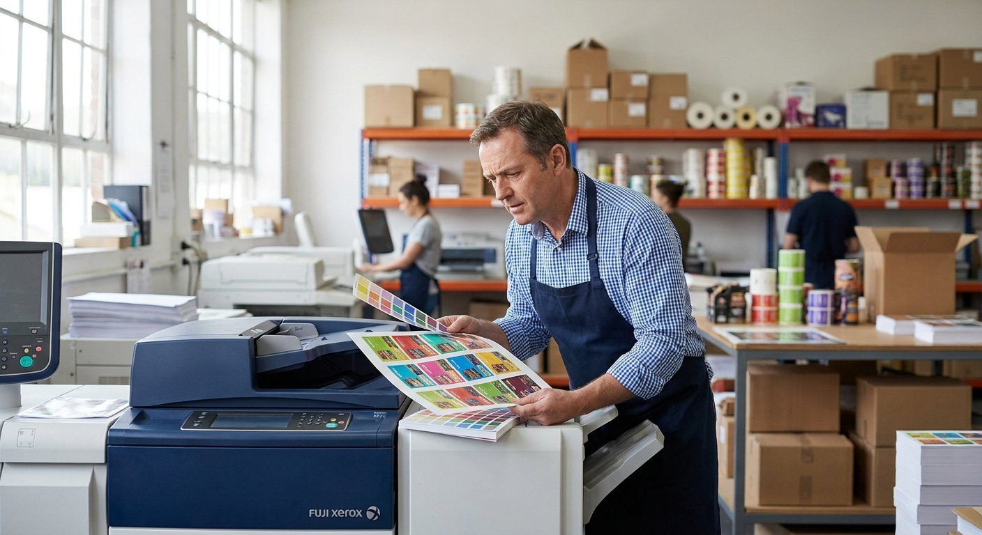 เจาะเทคโนโลยี Fuji Xerox ตัวช่วย SME พิมพ์ฉลากสีสดเป๊ะ - fuji-xerox-printing-tech-sme