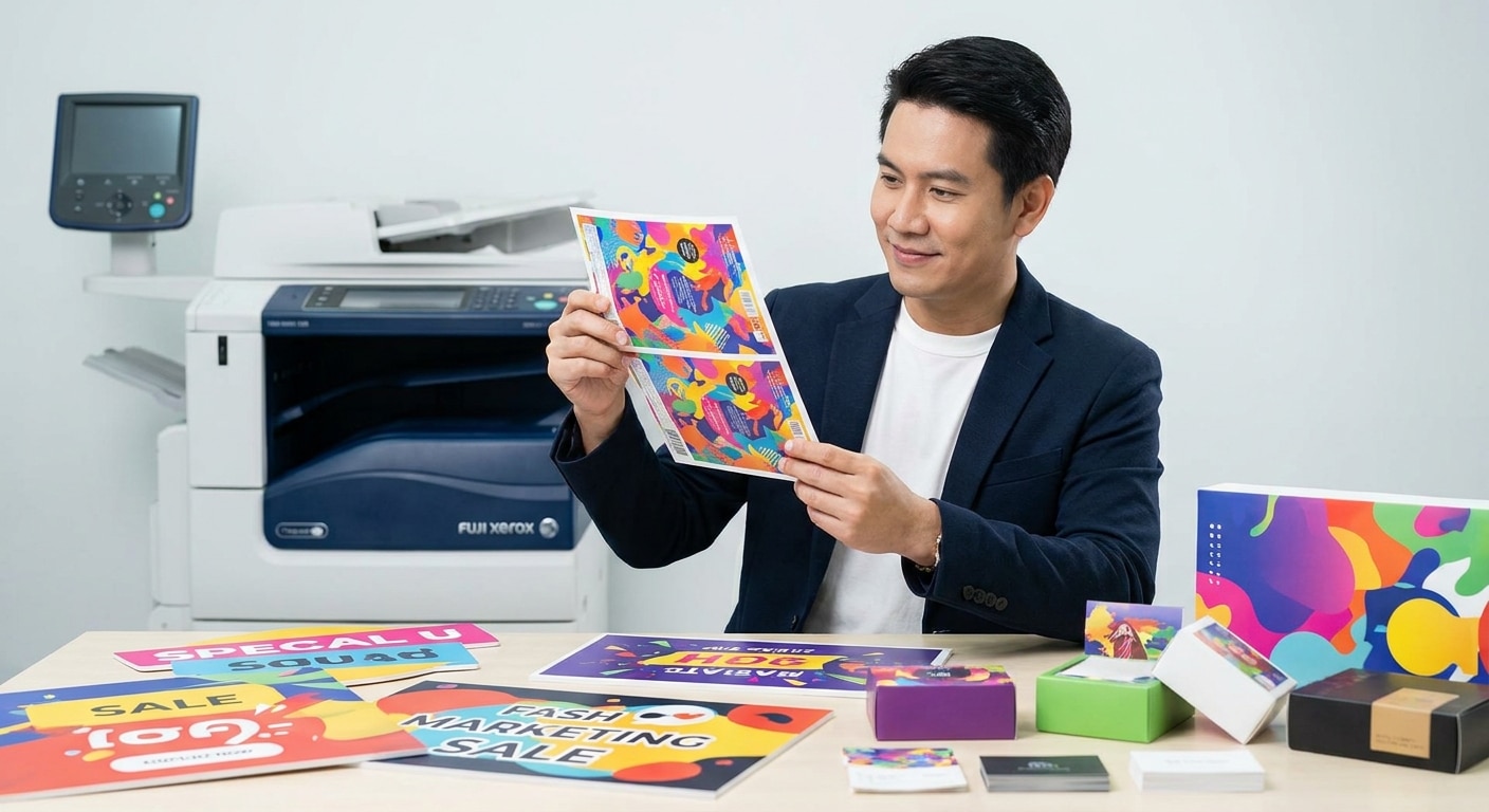 นวัตกรรมพิมพ์ Fuji Xerox อาวุธลับช่วย SME ลดต้นทุนงานพิมพ์ - fuji-xerox-printing-tech-sme