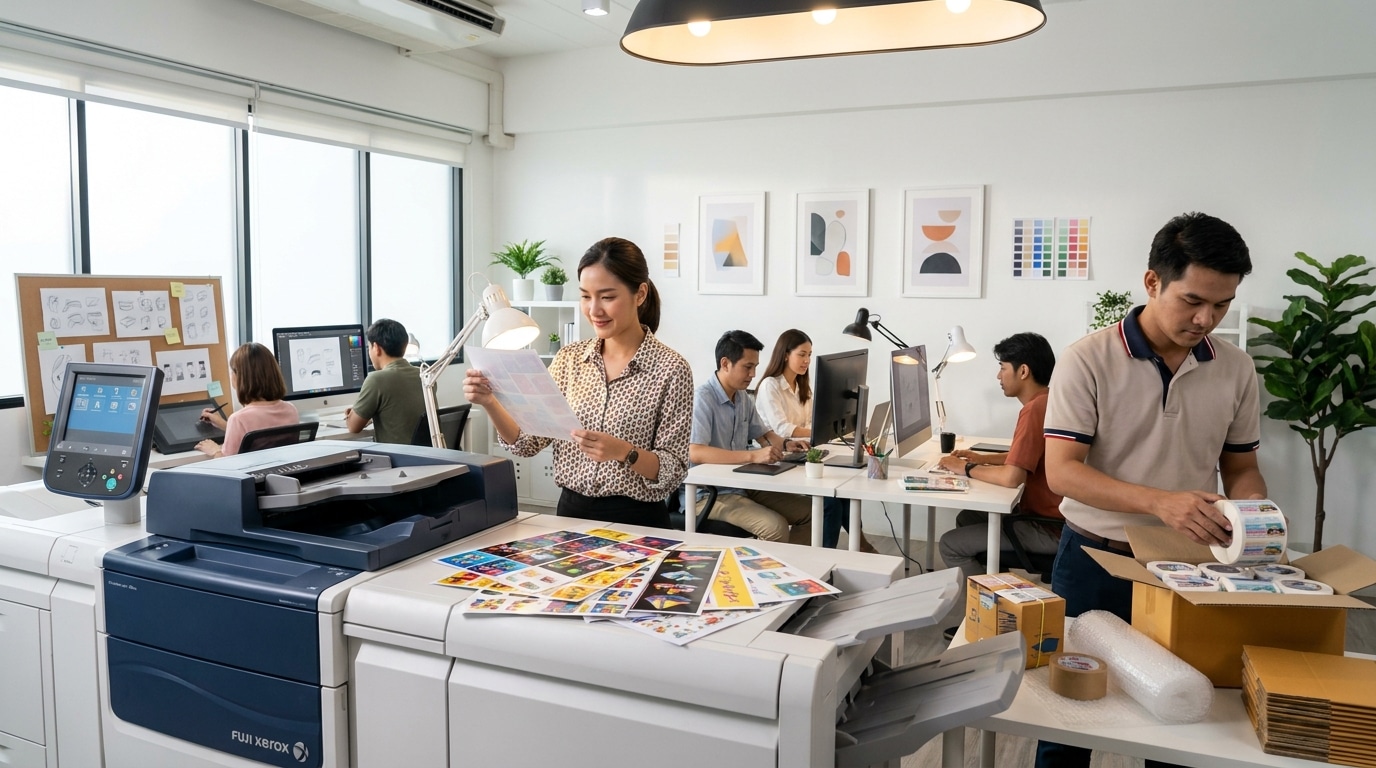 เทคโนโลยีพิมพ์ Fuji Xerox ตัวช่วย SME งานพิมพ์สีสด คมชัด - fuji-xerox-printing-tech-sme
