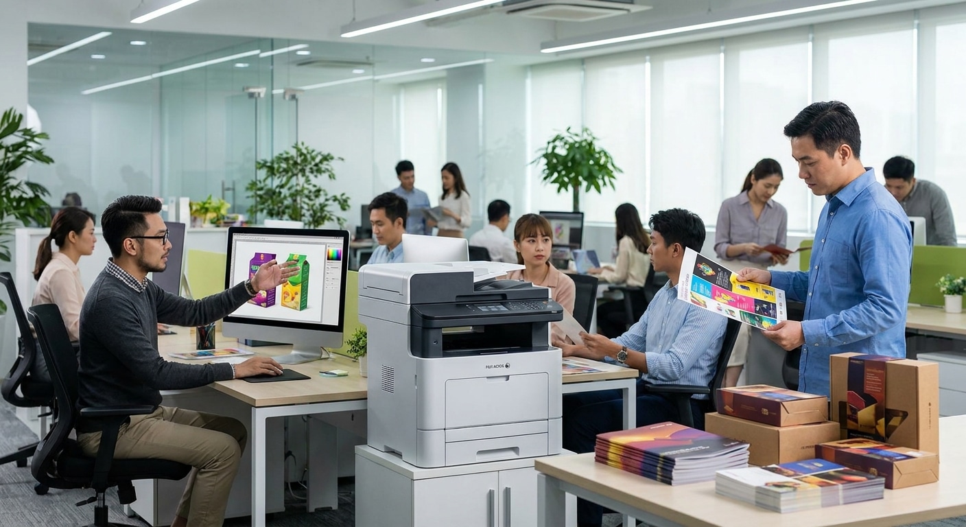 ทำไมเครื่องพิมพ์ Fuji Xerox ถึงตอบโจทย์งานพิมพ์ SME ปี 2026 - fuji-xerox-printing-tech-sme