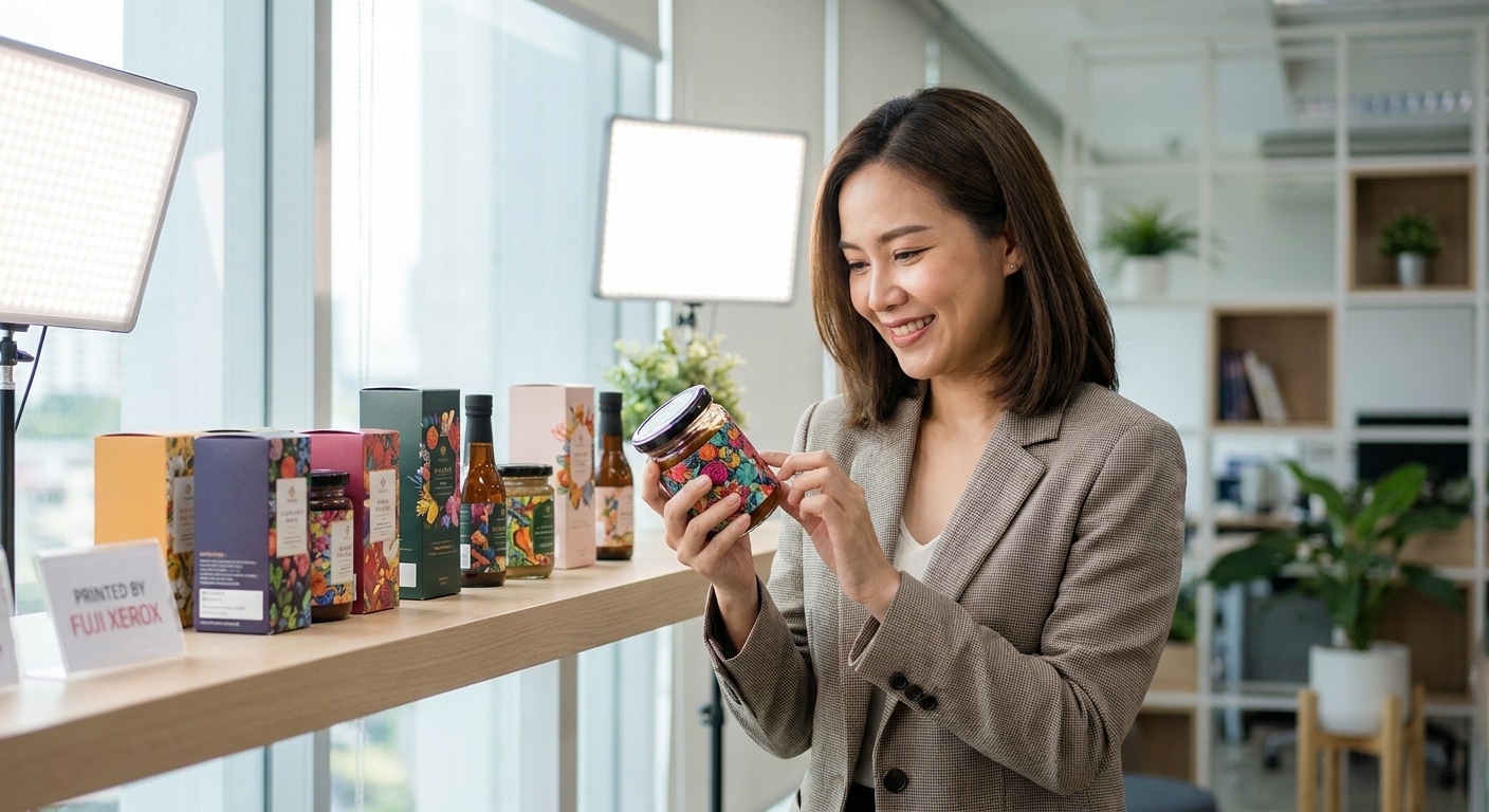 เทคโนโลยีพิมพ์ Fuji Xerox ยกระดับฉลากสินค้า SME - fuji-xerox-printing-technology