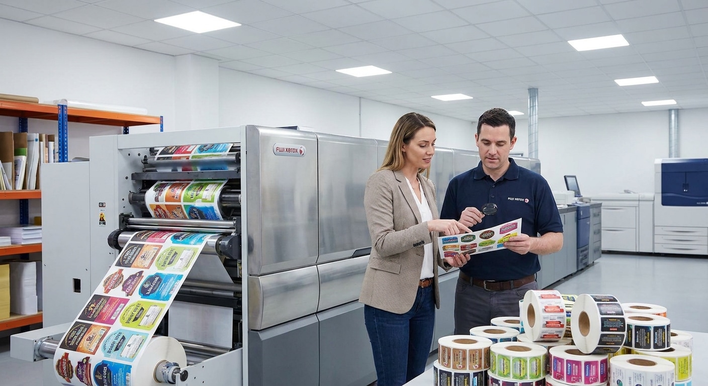 เจาะลึก Fuji Xerox เทคโนโลยีพิมพ์ฉลากสีสด ไดคัทเป๊ะ - fuji-xerox-printing-technology