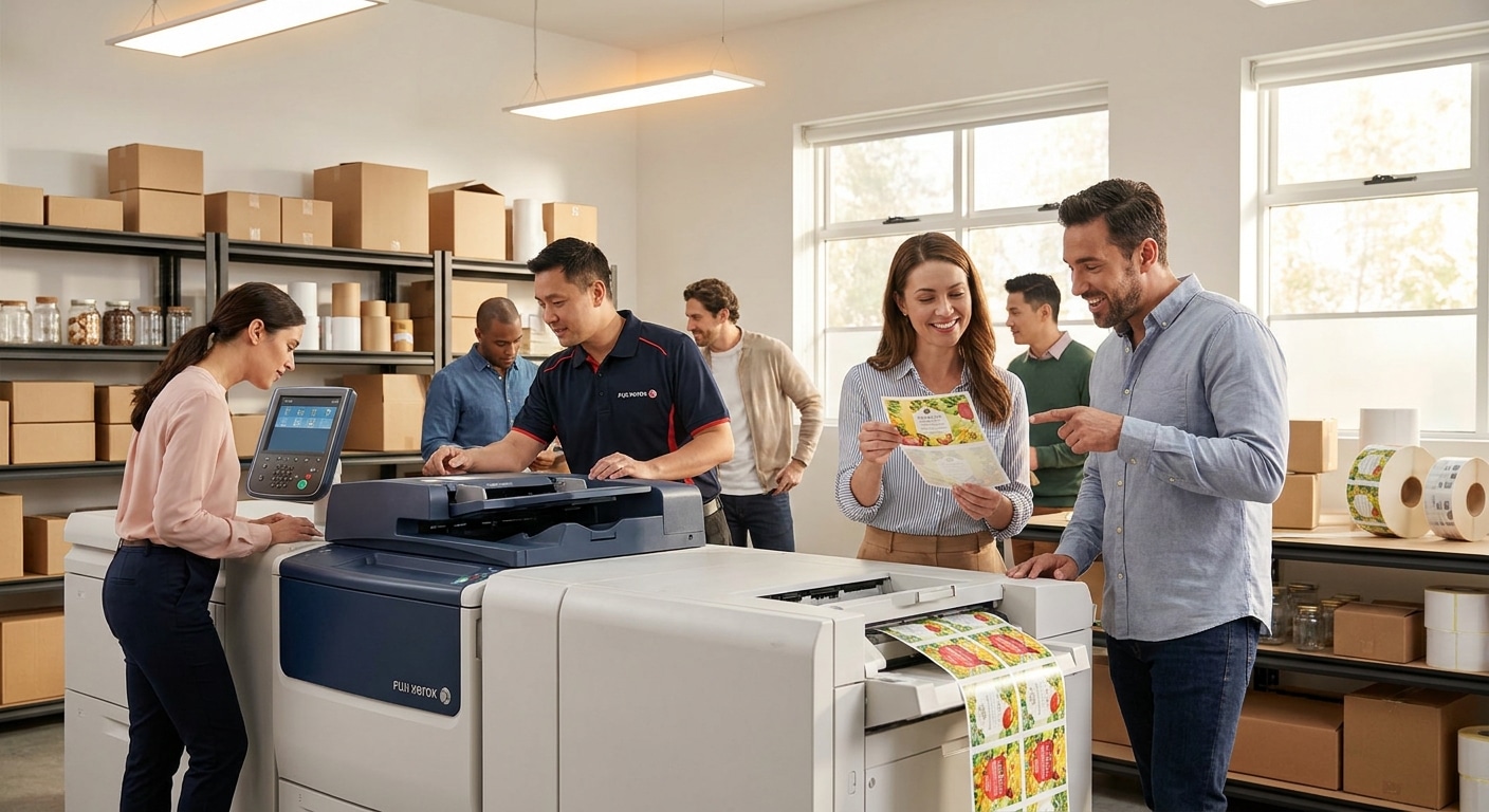 เจาะเทคโนโลยี Fuji Xerox พิมพ์ฉลากสีสด ยกระดับแบรนด์ SME - fuji-xerox-printing-technology