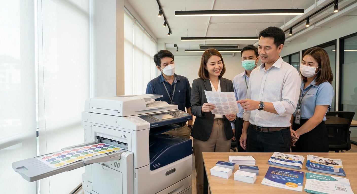 Fuji Xerox พิมพ์สวยคมชัด! ส่องเทคโนโลยีเครื่องพิมพ์เพื่อ SME - fuji-xerox-printing-technology-sme