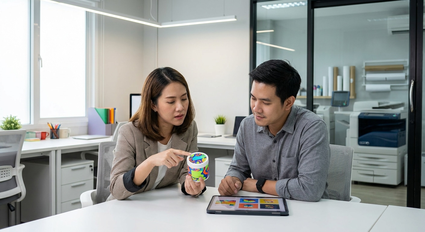 อัปเดตเทรนด์สื่อสิ่งพิมพ์ 2026: ทิศทางฉลากสินค้า SME ไทย - future-label-printing-trends