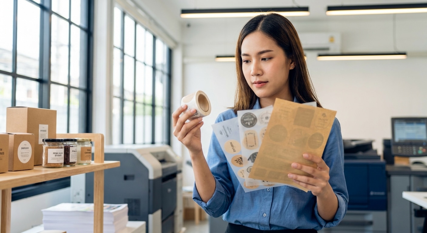 เจาะลึกประเภทสติ๊กเกอร์! เลือกแบบไหนเหมาะกับสินค้า SME - guide-to-product-sticker-types