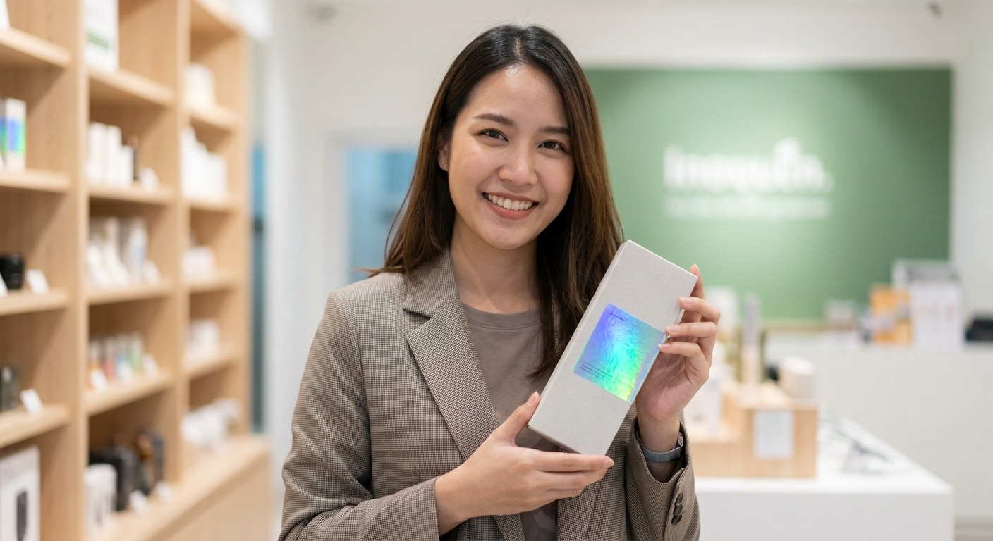 เทรนด์สติ๊กเกอร์โฮโลแกรม 2026 สร้างความโดดเด่นให้แบรนด์ SME - hologram-sticker-trend-sme-2026