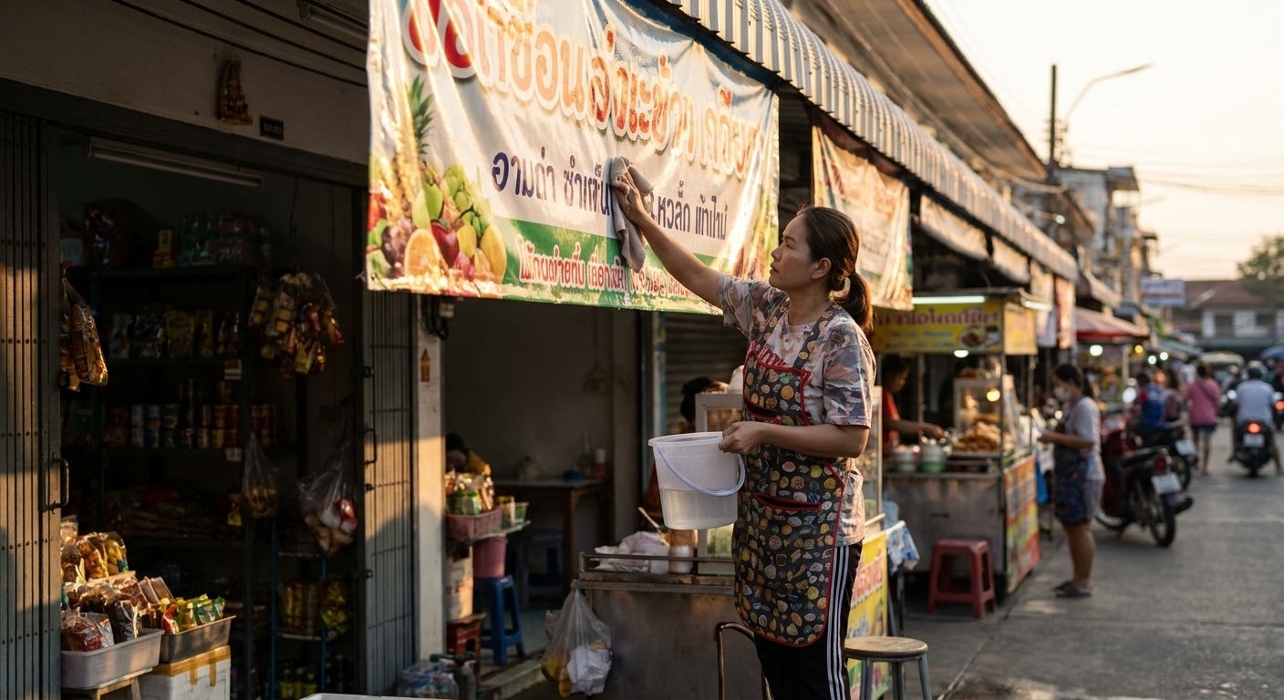 วิธีดูแลป้ายโฆษณาและป้ายไวนิลให้สีสดทนแดดทนฝน - how-to-maintain-vinyl-signage