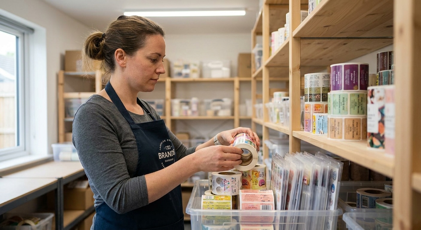 เคล็ดลับเก็บรักษาสติ๊กเกอร์ฉลากสินค้า ให้กาวเหนียวติดทนนาน - how-to-store-sticker-labels