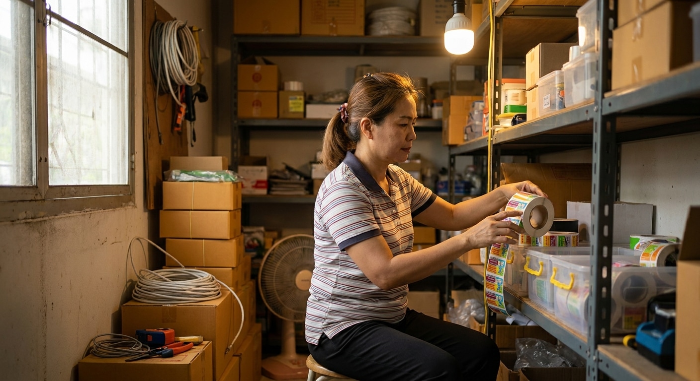 เทคนิคเก็บรักษาสติ๊กเกอร์ฉลากสินค้า ให้กาวเหนียวทนทาน - how-to-store-sticker-labels