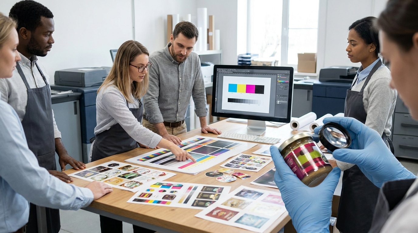เช็คลิสต์ 5 จุดก่อนสั่งพิมพ์ฉลาก ป้องกันสีเพี้ยน - label-printing-checklist-tips