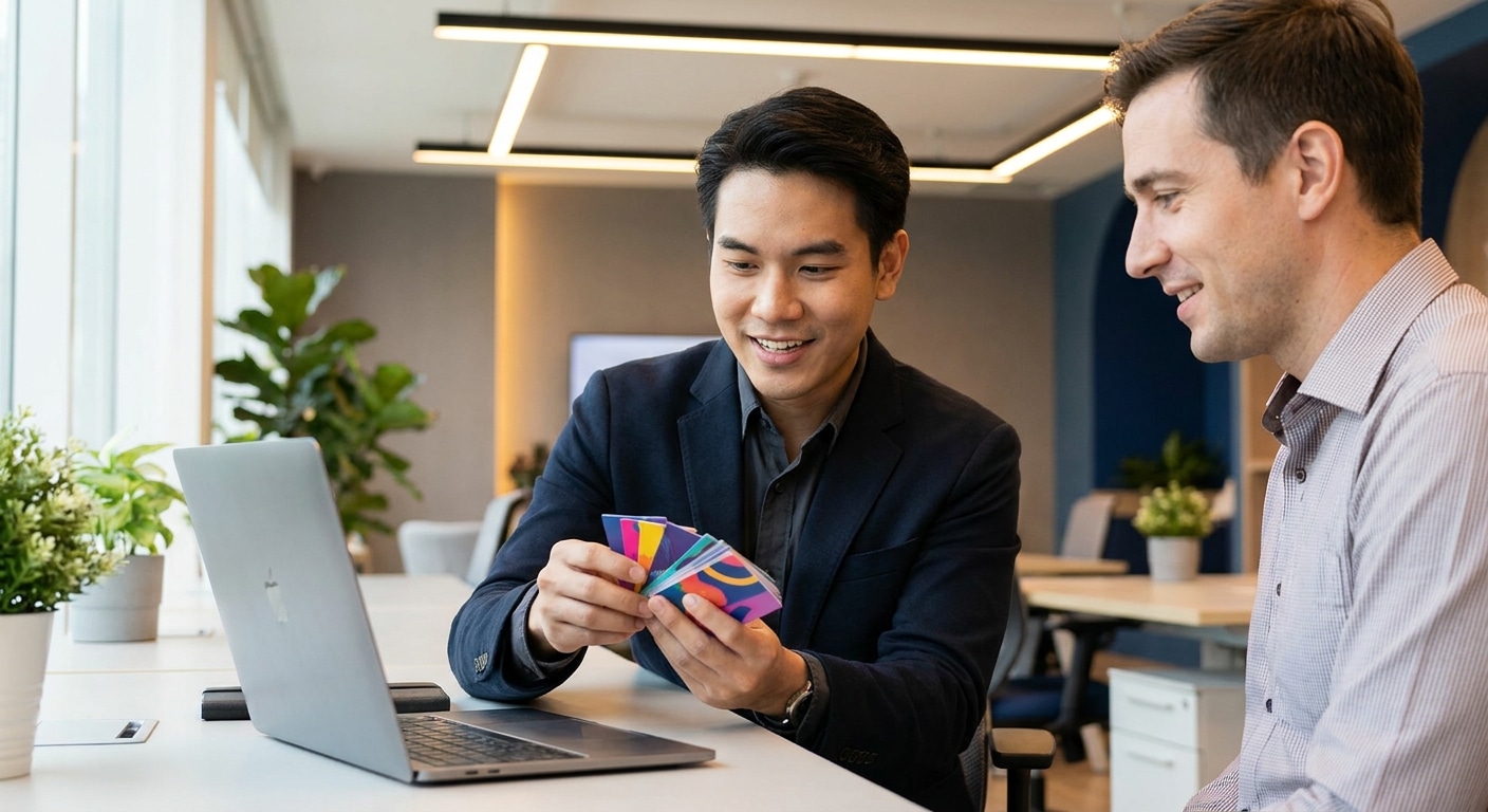 เทคนิคออกแบบโลโก้และนามบัตร สร้างแบรนด์ SME ให้ปัง - logo-business-card-branding-tips