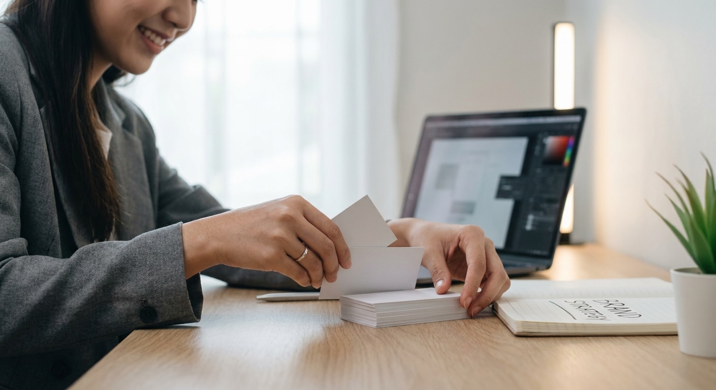 ทริคออกแบบโลโก้และนามบัตร ดัน SME ให้ดูโปรตั้งแต่แรกเห็น - logo-business-card-branding-tips