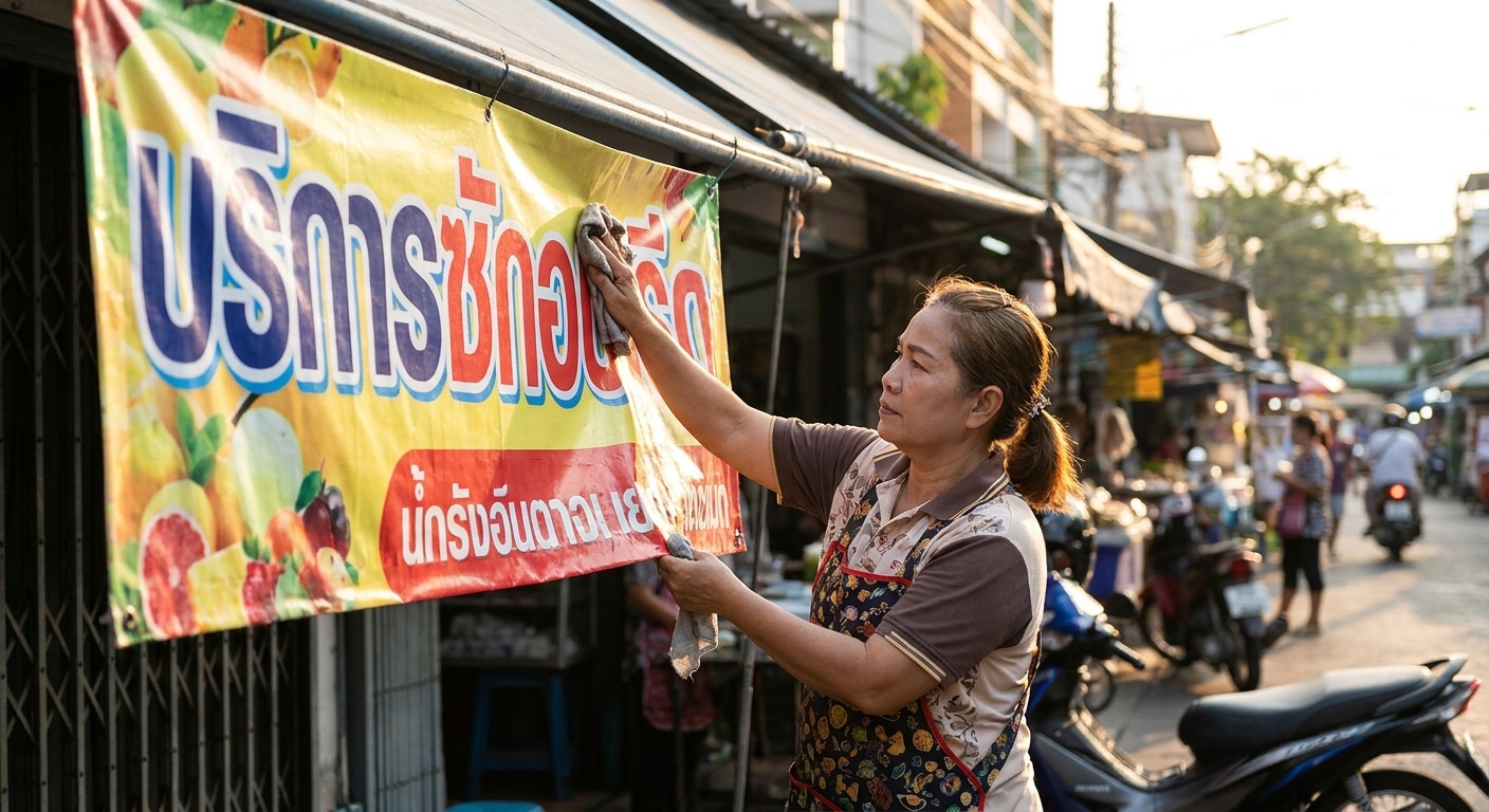 5 วิธียืดอายุป้ายไวนิลและสติ๊กเกอร์ให้สีสด ทนแดด - maintain-vinyl-sticker-tips