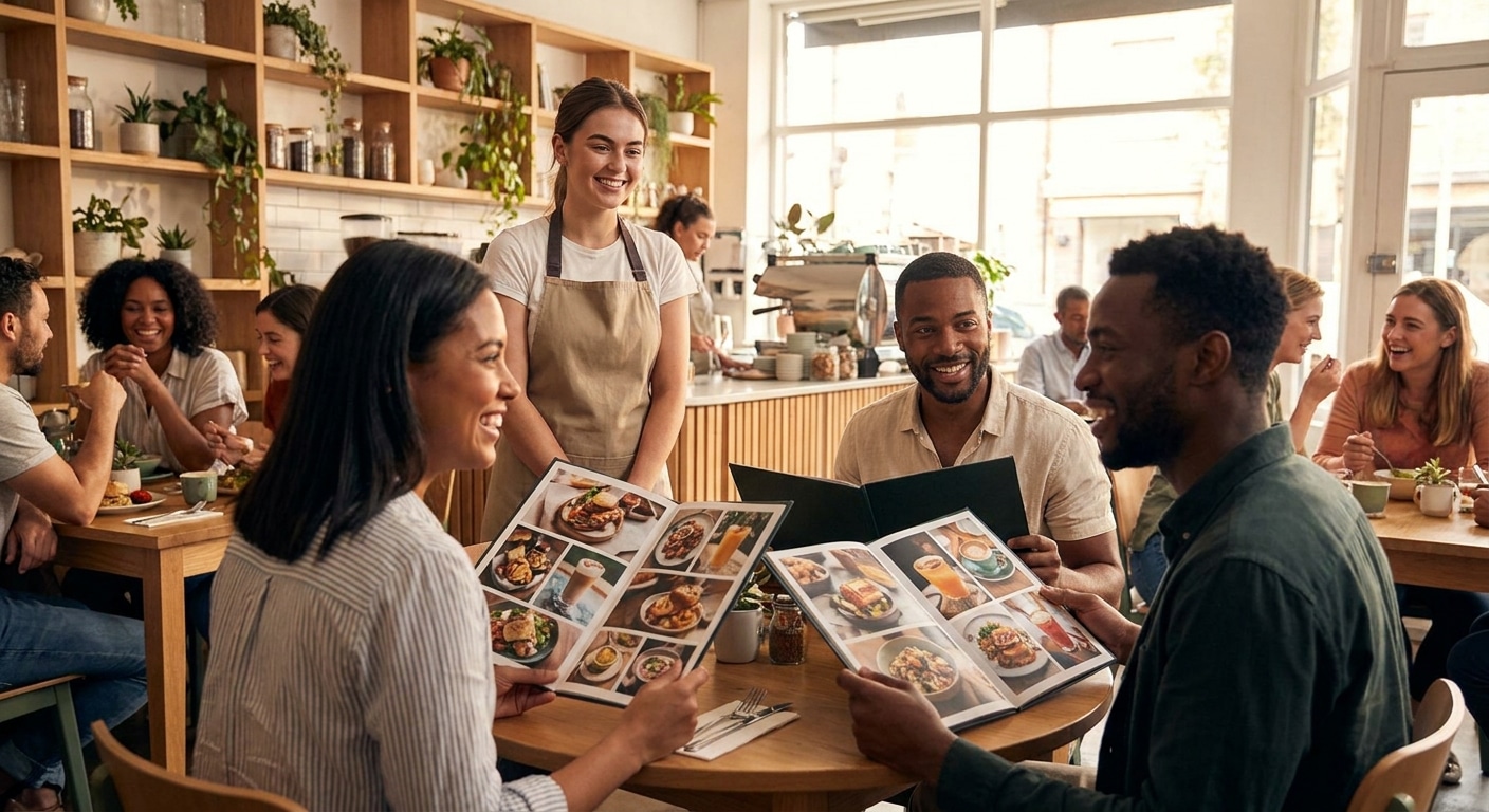 จิตวิทยาออกแบบเมนูอาหาร เพิ่มยอดขายให้คาเฟ่และ SME - menu-design-psychology-marketing