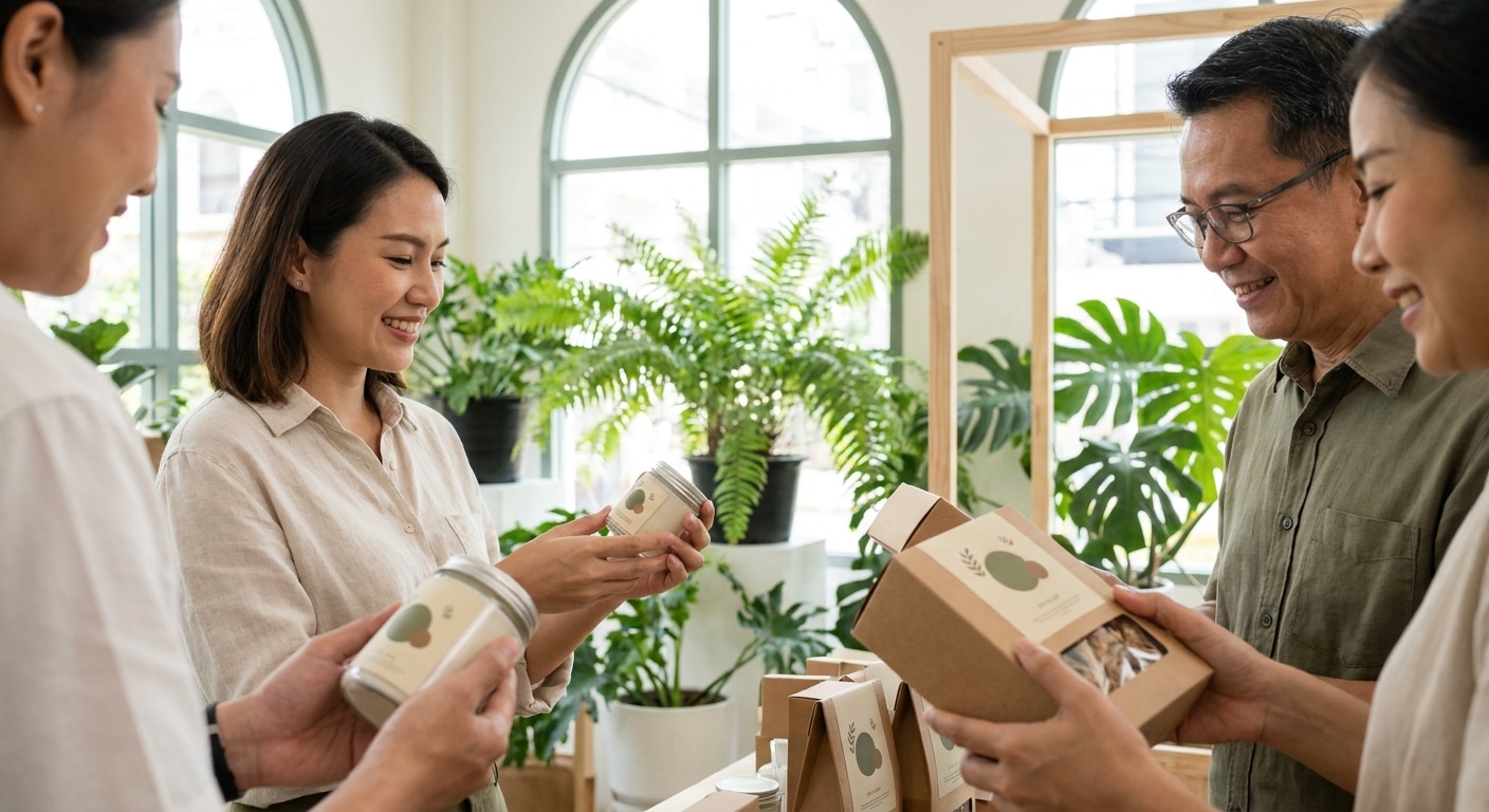 เทรนด์ฉลากสินค้า 2026: ดีไซน์มินิมอลรักษ์โลกดันยอดขาย - minimal-eco-label-trend-2026