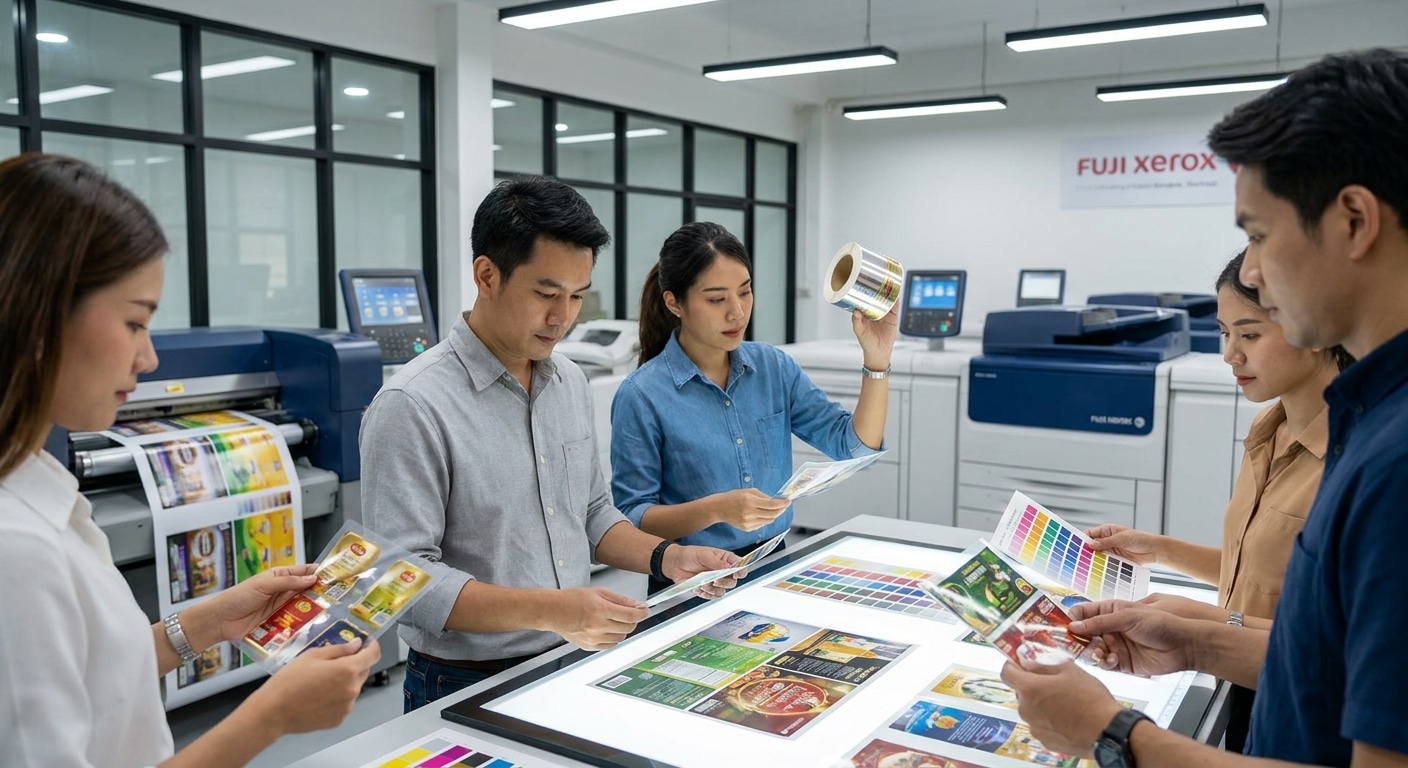 อัปเดตเทคโนโลยีพิมพ์ 2026 ยกระดับฉลาก SME ให้พรีเมียม - modern-printing-tech-2026