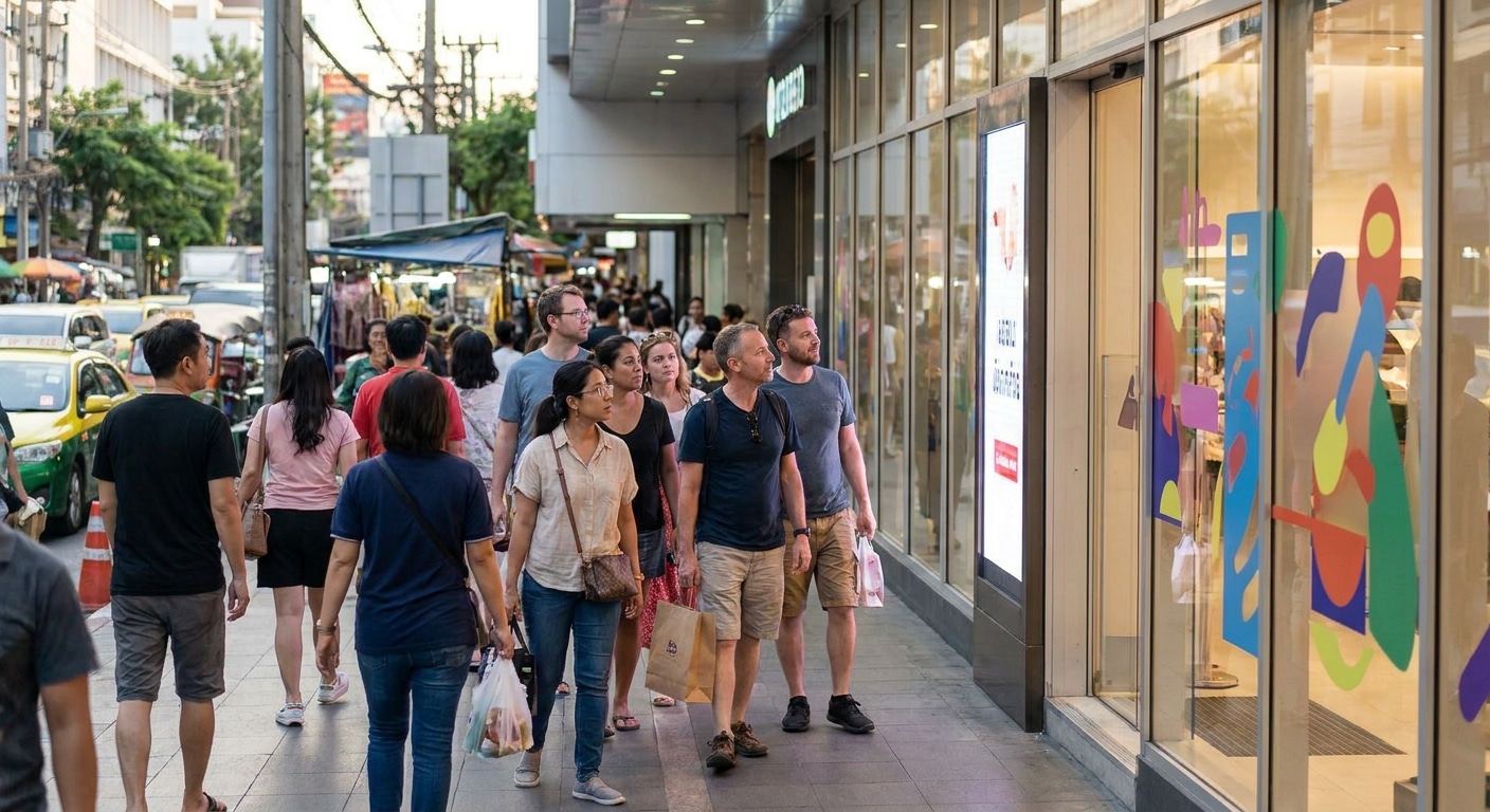 O2O Marketing ดึงลูกค้าเข้าร้านด้วยป้ายโฆษณาและสติ๊กเกอร์ - o2o-marketing-print-signage
