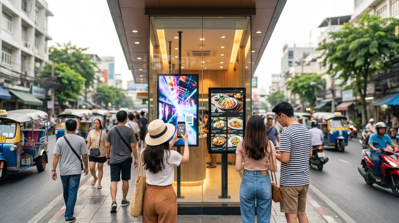 เทคนิคเพิ่มยอดขาย 2026! ใช้ป้ายโฆษณาและเมนูดึงลูกค้า O2O - o2o-marketing-print-signage-tips