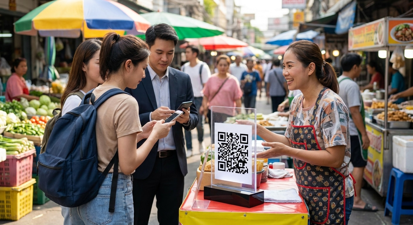 เทรนด์การตลาด 2026: พิมพ์ป้าย QR Code กระตุ้นยอดขาย O2O - o2o-marketing-print-trend-2026