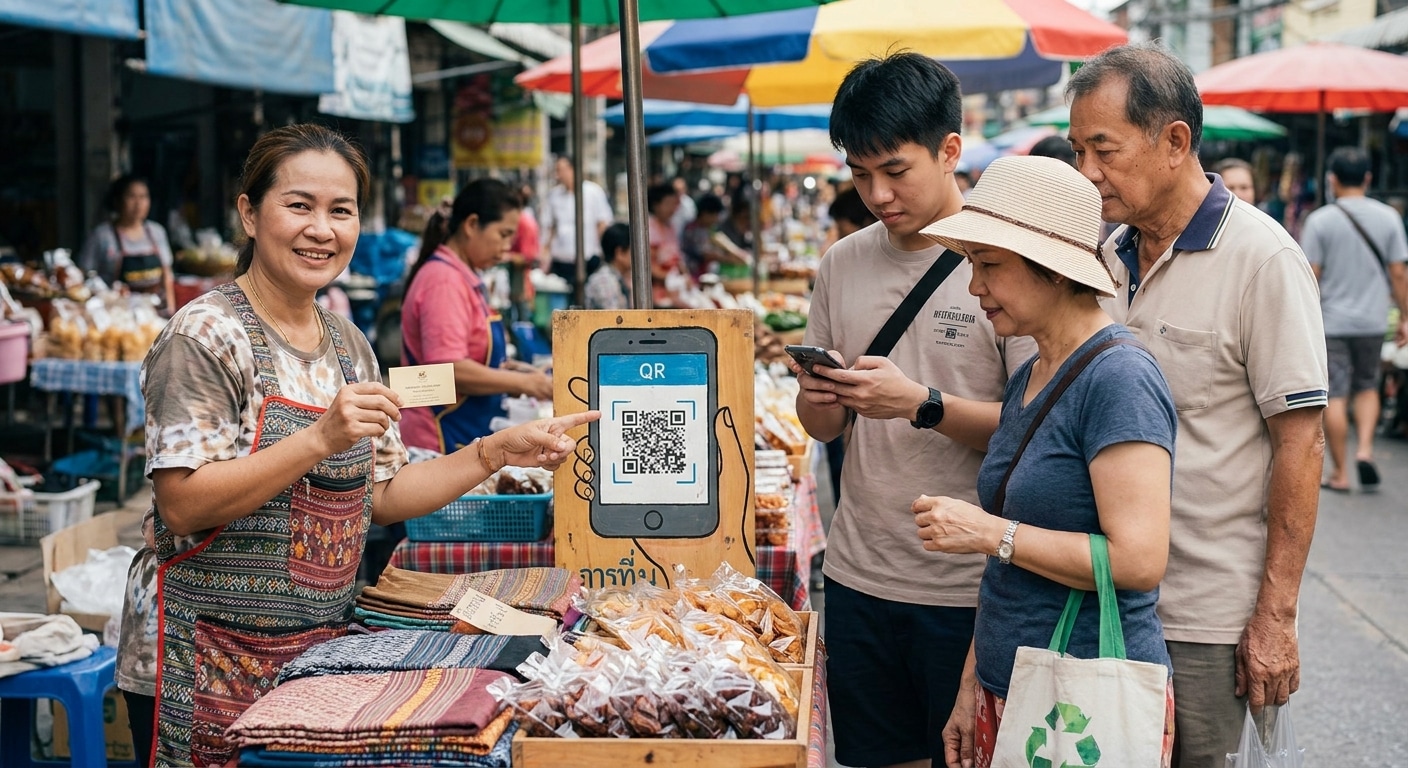 กลยุทธ์ O2O เพิ่มยอดขาย SME ด้วยป้ายและนามบัตรติด QR Code - o2o-marketing-qr-code-printing
