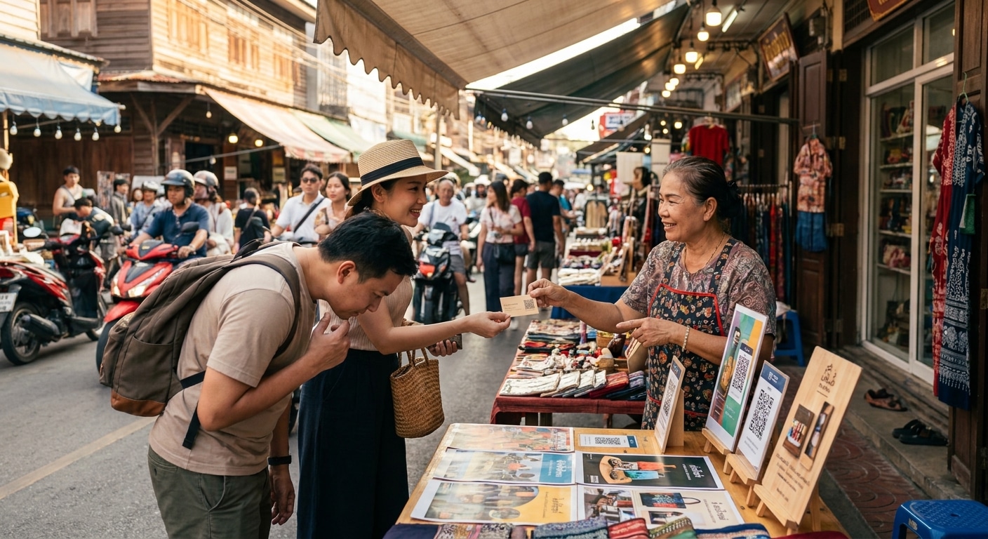 กลยุทธ์สิ่งพิมพ์ O2O: ใช้ป้ายและนามบัตรดึงลูกค้าเข้าร้าน - o2o-print-marketing-strategy