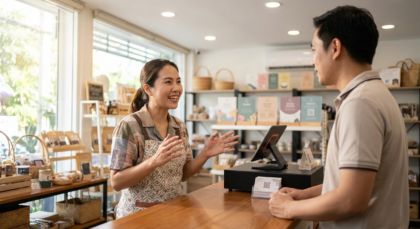 เพิ่มยอดขาย! เทคนิคใช้ป้ายโฆษณาและสติ๊กเกอร์กระตุ้นยอด - offline-marketing-print-signage