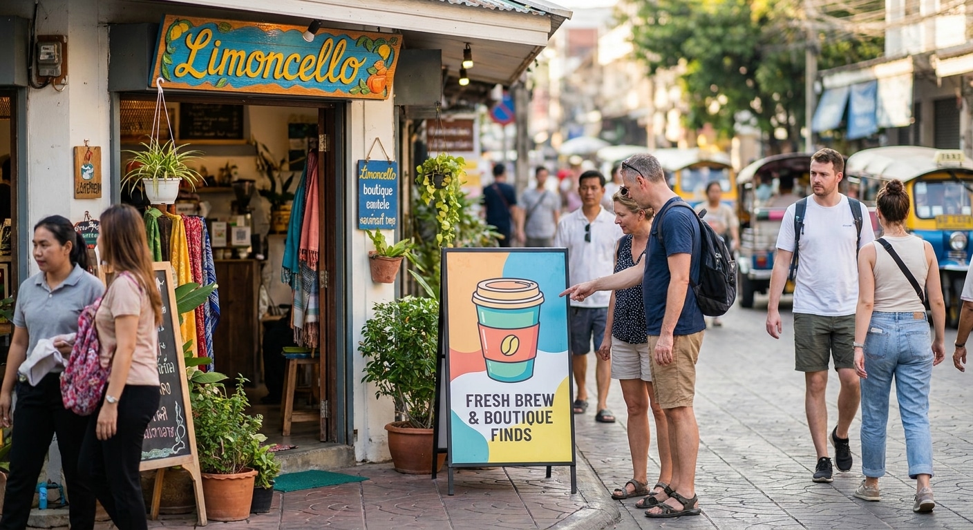 ป้ายหน้าร้านและสแตนดี้ ช่วยเพิ่มยอดขายให้ร้านค้าได้อย่างไร? - offline-print-marketing-tips