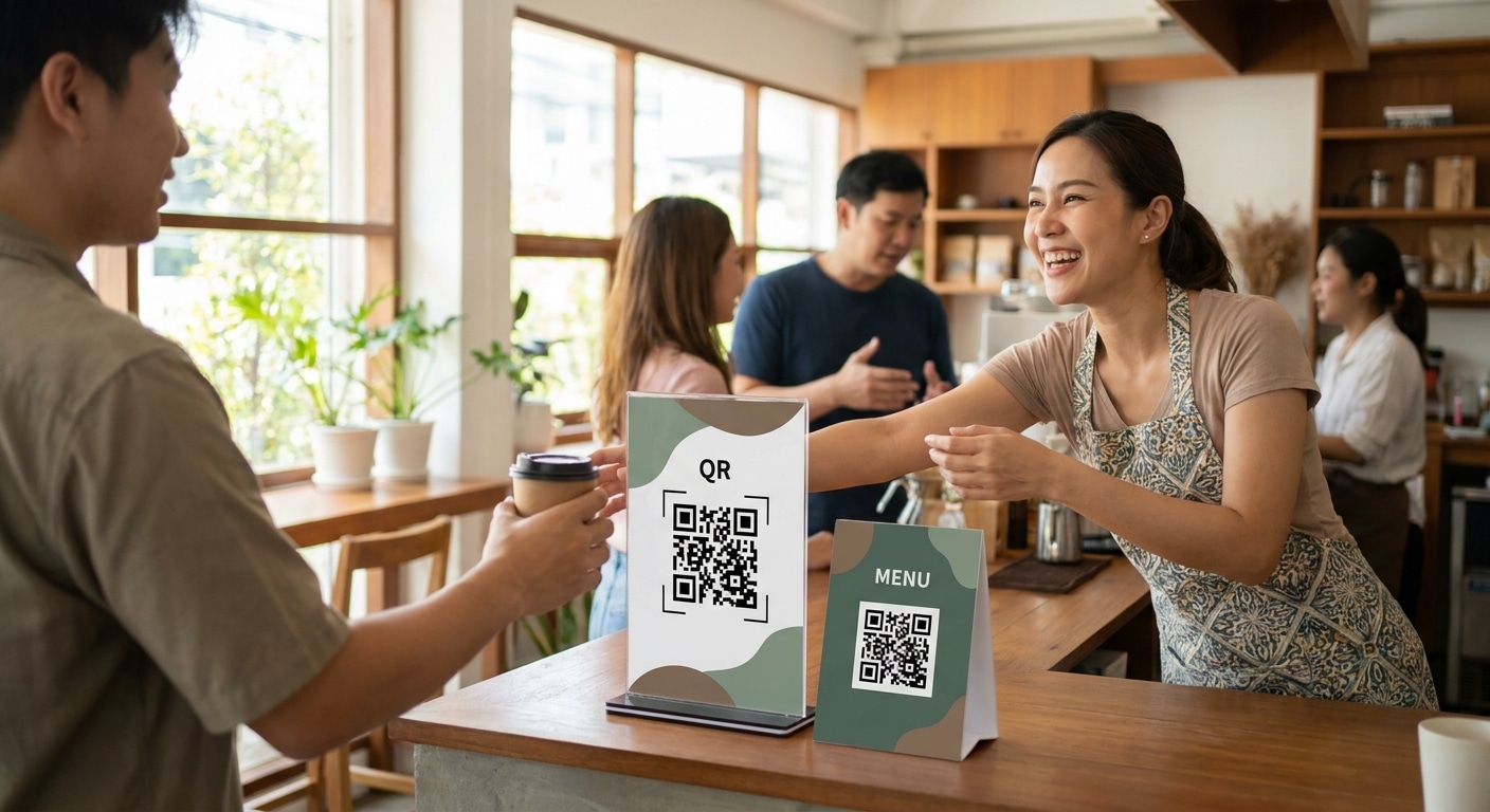 กลยุทธ์ O2O พลิกยอดขาย สื่อสิ่งพิมพ์ผสานสแกน QR Code - offline-to-online-print-marketing