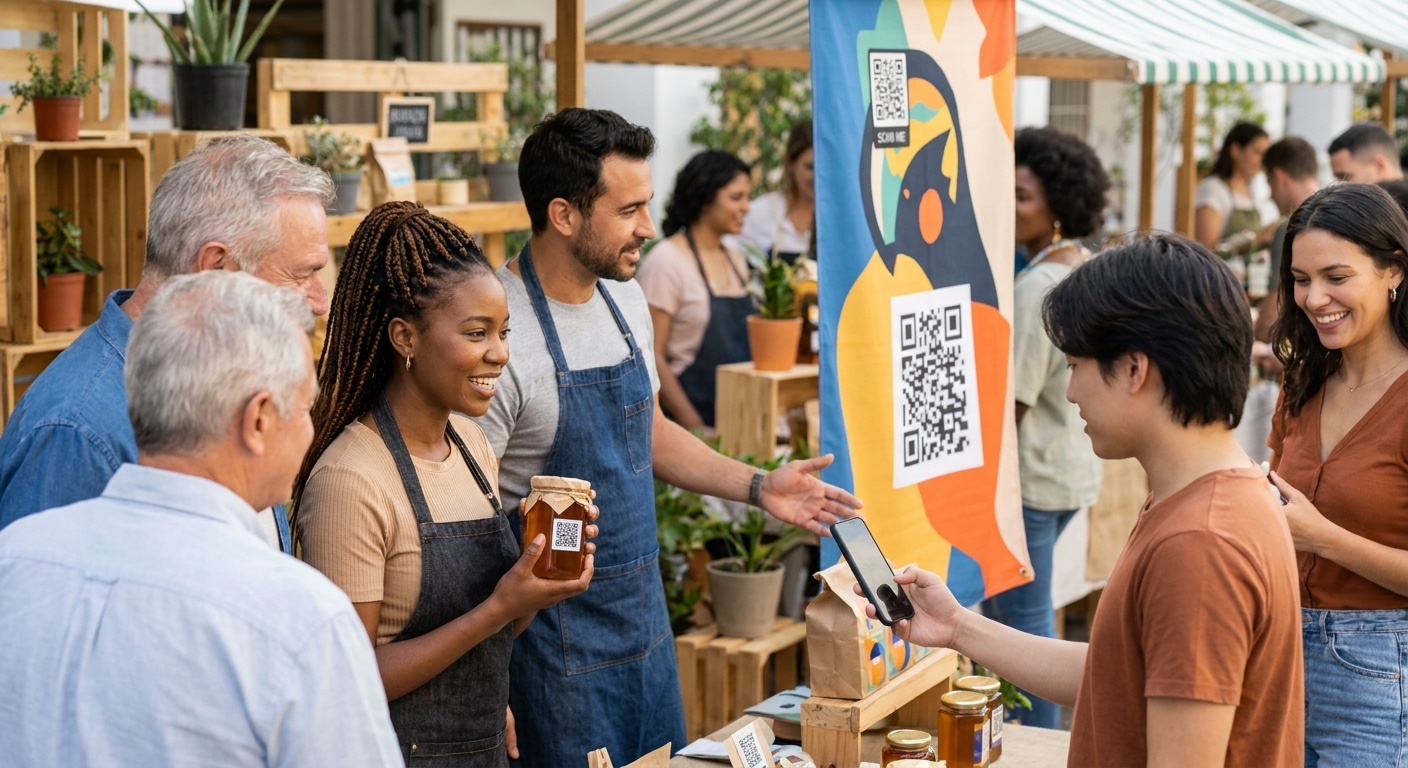 เทคนิคดันยอดขาย O2O ด้วยสื่อสิ่งพิมพ์ติด QR Code - offline-to-online-print-marketing