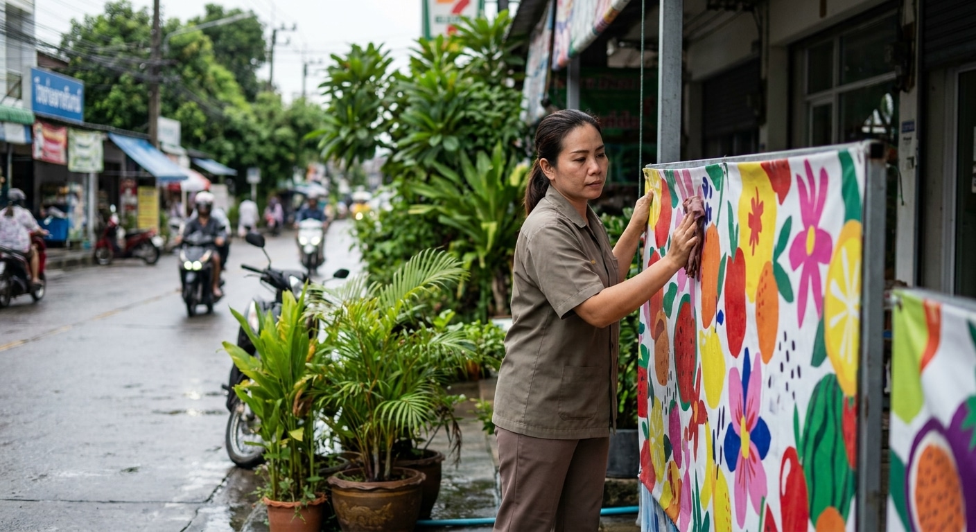 เทคนิคดูแลป้ายไวนิลหน้าฝน 2026 ให้อึดทน สีสดไม่ซีด - outdoor-vinyl-banner-maintenance