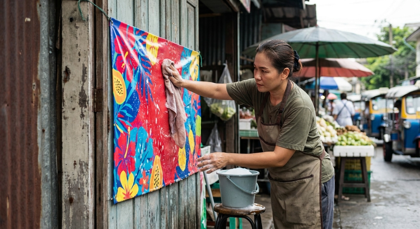 ทริคดูแลป้ายไวนิลกลางแจ้ง ให้สีสดทนแดดทนฝนฉบับ SME - outdoor-vinyl-sign-maintenance