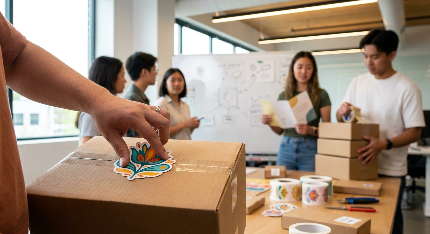 สติ๊กเกอร์ไดคัท 5 สไตล์ฮิตปี 2026 อัปเกรดแบรนด์ให้ดูโปร - popular-diecut-sticker-styles