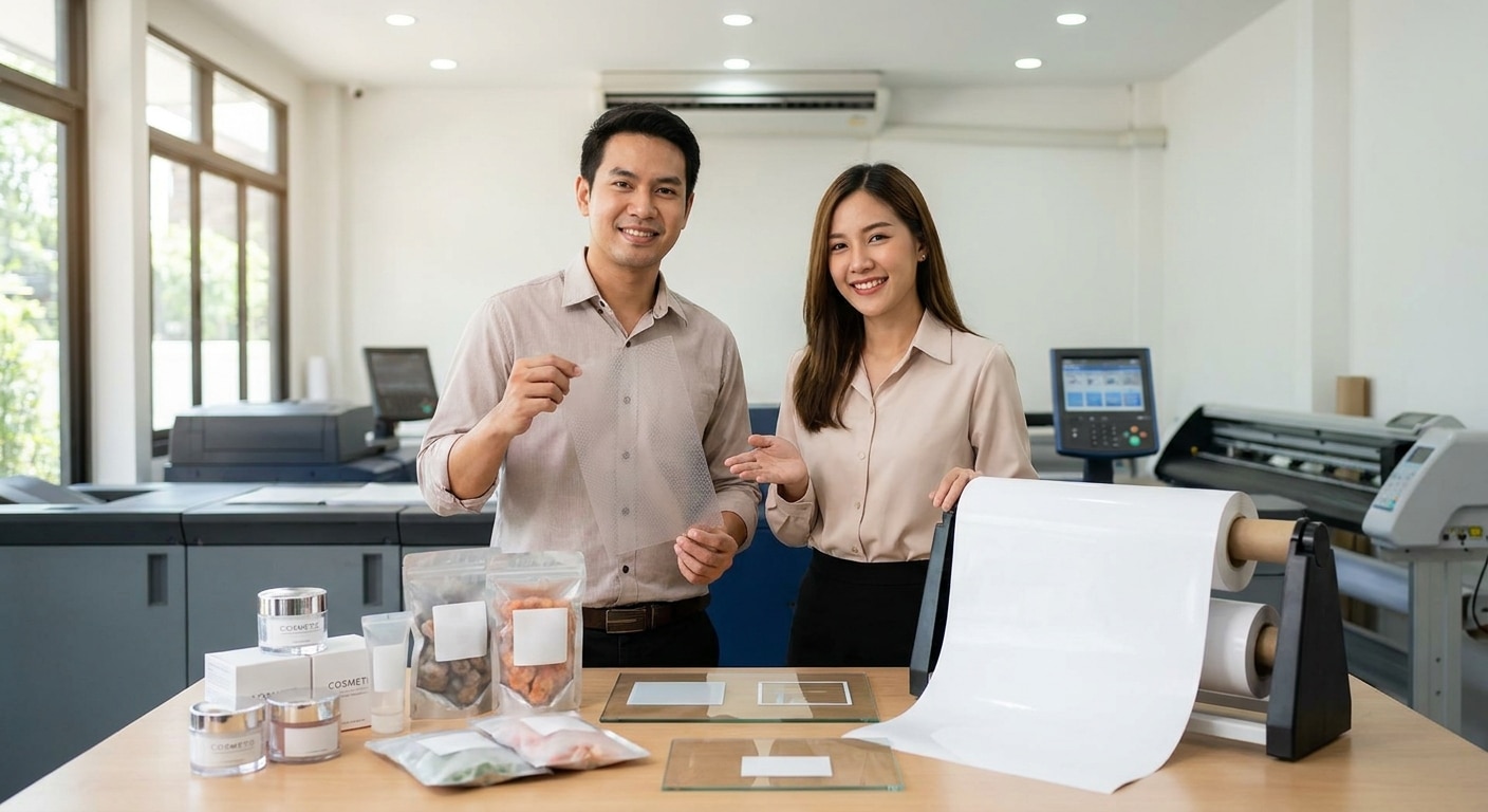 สติ๊กเกอร์ PP vs PVC ต่างกันอย่างไร? เลือกแบบไหนดี - pp-vs-pvc-sticker-guide