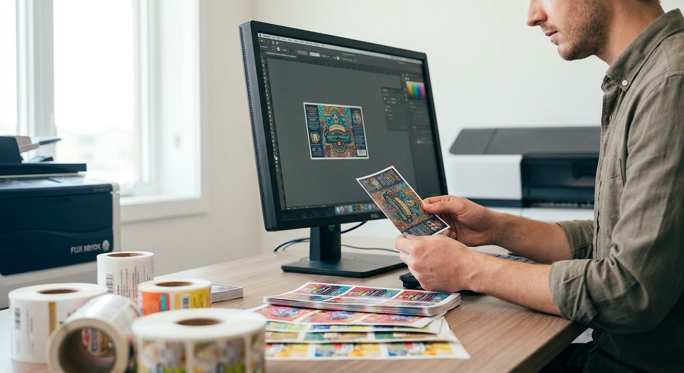 วิธีตั้งค่าไฟล์พิมพ์ ฉลากและป้าย ให้สีตรง คมชัด ไม่แตก - prepare-print-file-setting