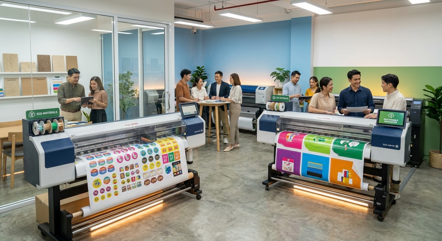 จับตาเทรนด์สื่อสิ่งพิมพ์ 2026! นวัตกรรมป้ายและสติ๊กเกอร์ - print-media-trends-2026