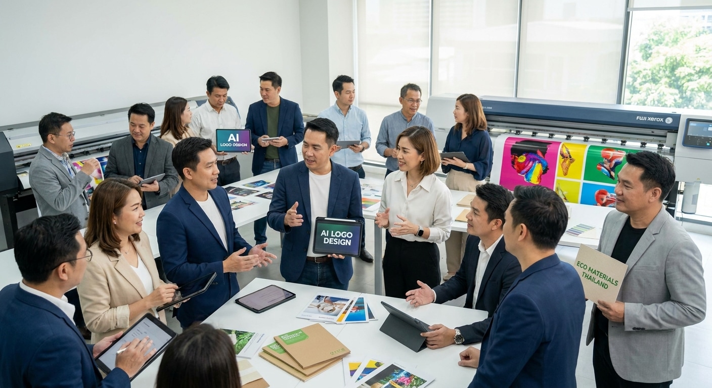 เจาะเทรนด์สิ่งพิมพ์ 2027! AI และวัสดุรักษ์โลกตอบโจทย์ SME - printing-trend-ai-eco-friendly-sme