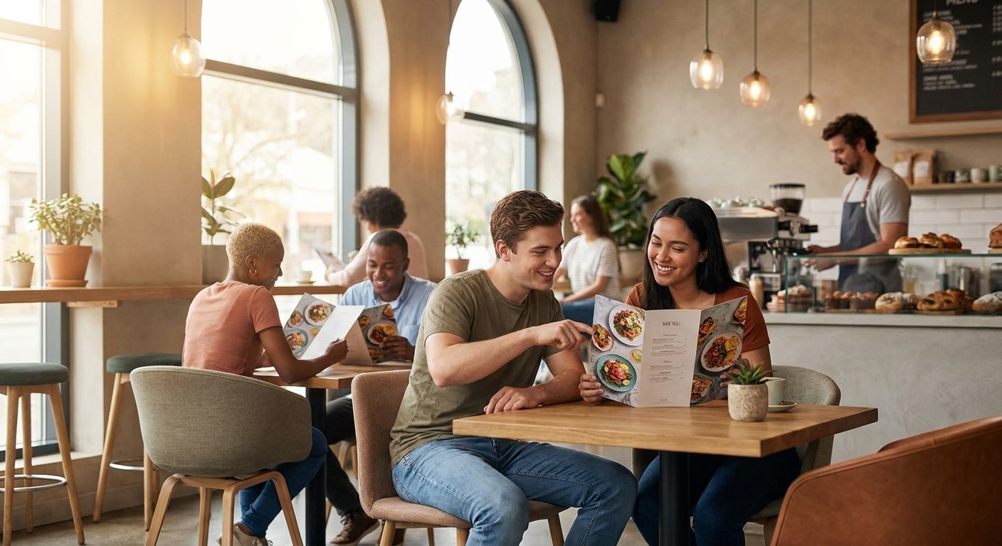 เทคนิคออกแบบเมนูร้านอาหารให้ดูโปร กระตุ้นยอดสั่งรัวๆ - restaurant-menu-design-tips