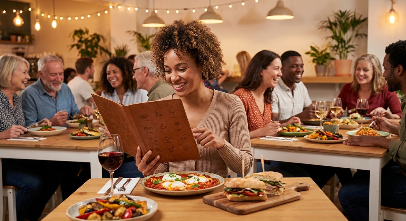 ออกแบบเมนูอาหารให้ยอดขายพุ่ง! ทริคสร้างแบรนด์ร้านอาหาร - restaurant-menu-design-tips