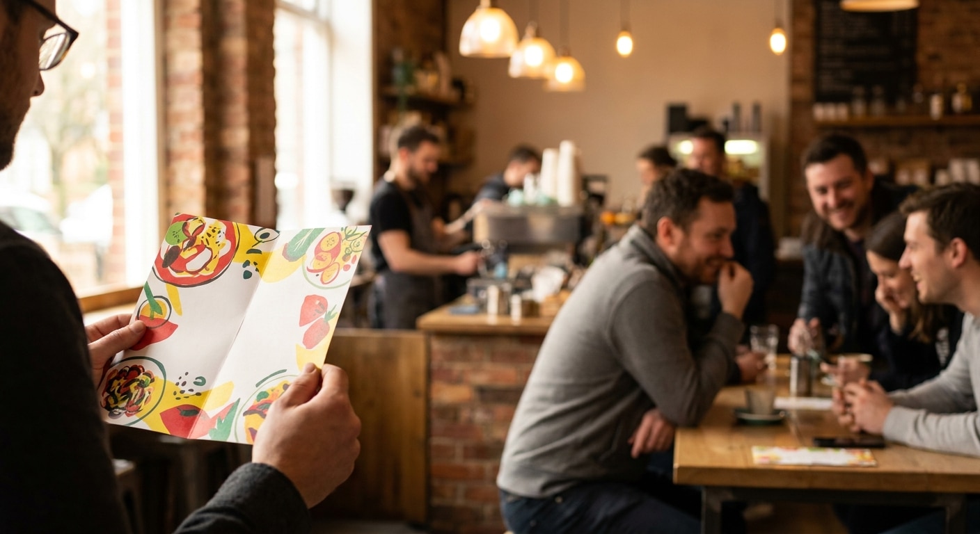 ทริคออกแบบเมนูอาหารให้ยอดขายปัง! ฉบับร้านคาเฟ่-SME - restaurant-menu-design-tips