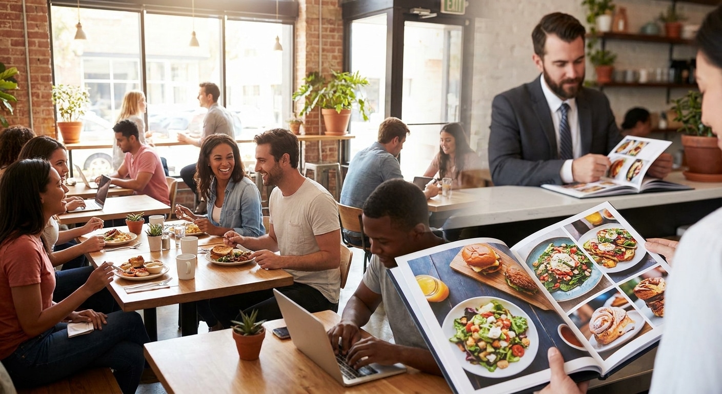 ออกแบบเมนูร้านอาหารให้ปัง! เคล็ดลับเพิ่มยอดขายฉบับ SME - restaurant-menu-design-tips
