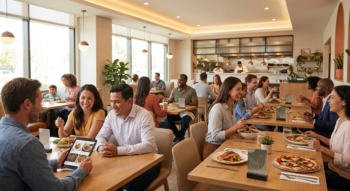 รีแบรนด์ร้านอาหารครึ่งปีหลัง 2026! อัปเกรดเมนูและป้ายให้ปัง - restaurant-rebranding-menu-signage-2026