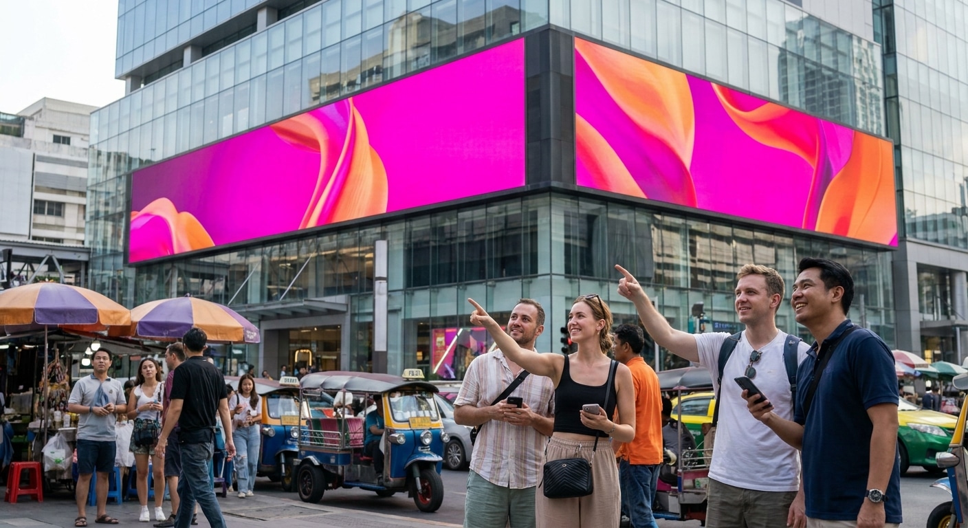 เทรนด์ป้ายโฆษณา 2026: ดึงดูดลูกค้าด้วยสีแพนโทนแห่งปี - signage-pantone-trend-2026