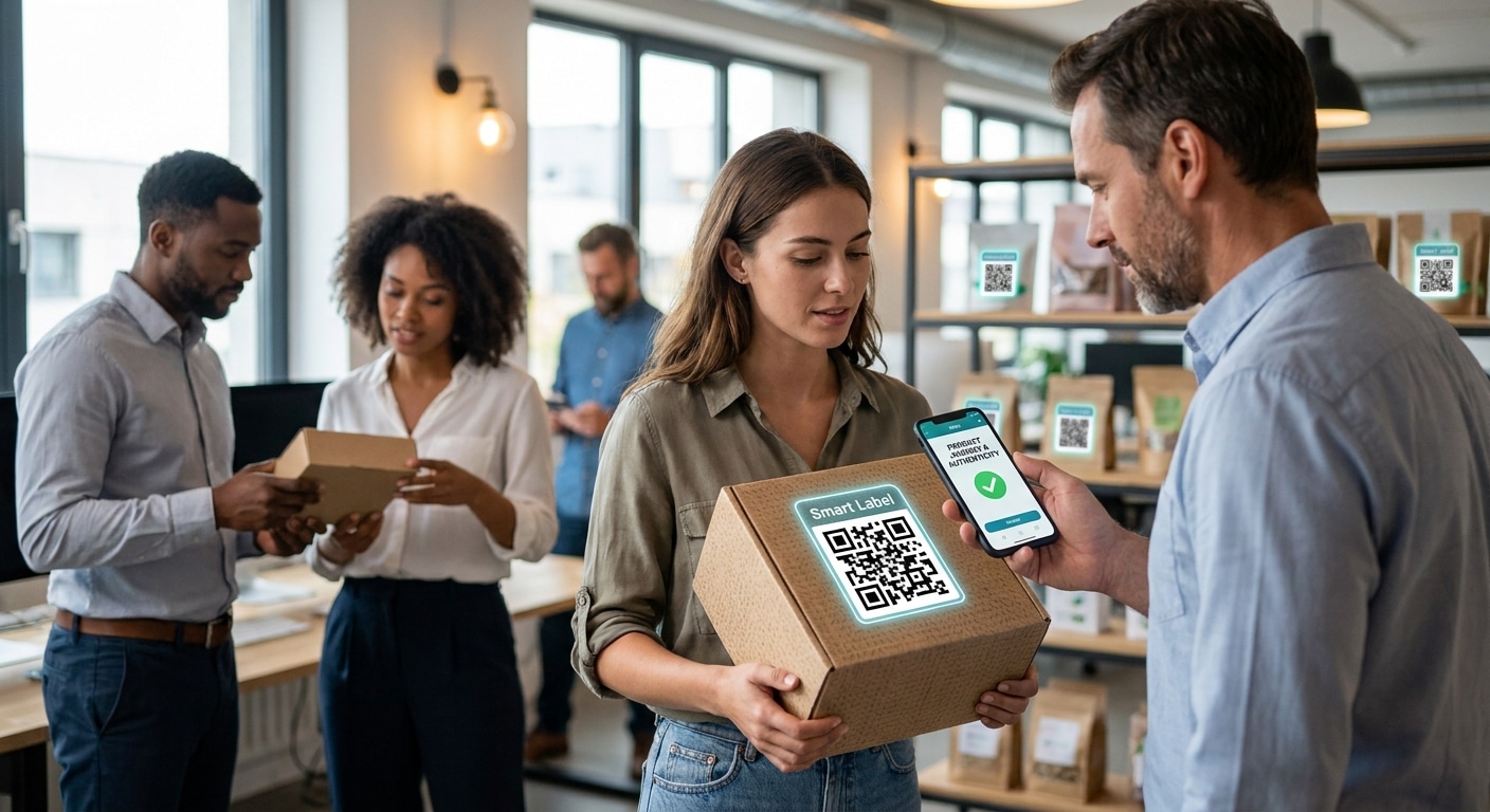 เทรนด์แพ็กเกจจิ้ง 2026: สติ๊กเกอร์ Smart Label สู่ยอดขาย - smart-label-packaging-trend
